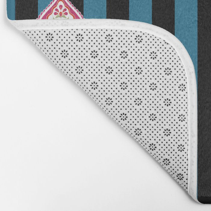Floral Filigree Bath Mat Gallery Image 2