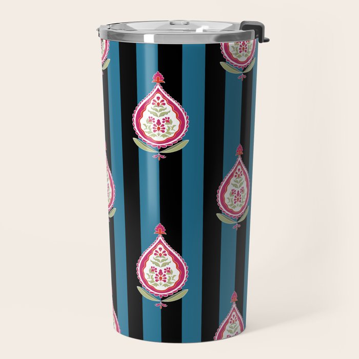 Floral Filigree Travel Mug Gallery Image 2