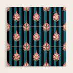 Floral Filigree Wood Wall Art Gallery Image 1