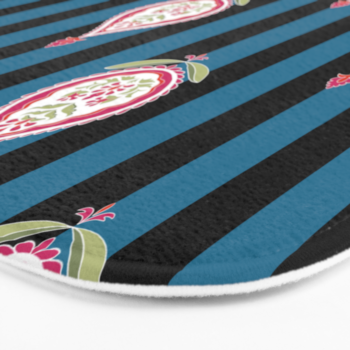 Floral Filigree Bath Mat Gallery Image 3