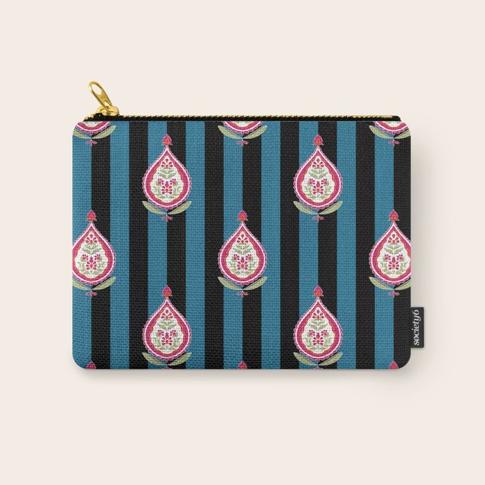 Floral Filigree Carry All Pouch Gallery Image 1