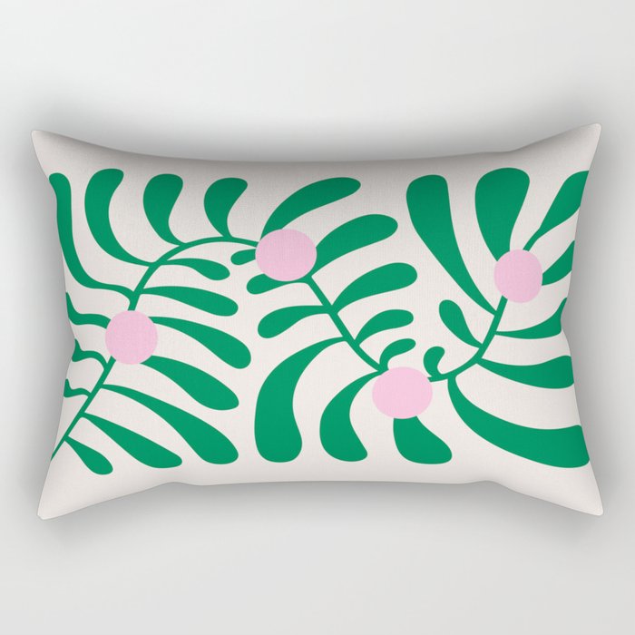 Summer Bloom: Matisse Day Edition Rectangular Pillow Gallery Image 2