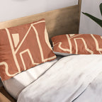 Modern Abstract Minimal Shapes 39/6 Pillow Sham Gallery Image 2