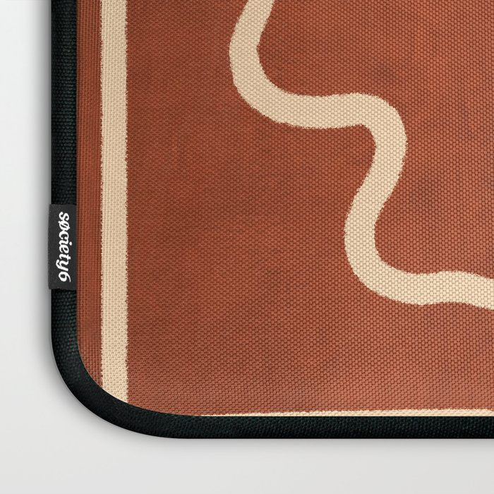 Modern Abstract Minimal Shapes 39/6 Laptop Sleeve Gallery Image 3