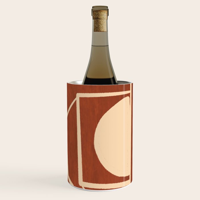 Modern Abstract Minimal Shapes 39/6 Wine Chiller Gallery Image 3