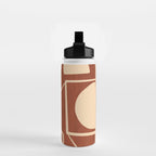 Modern Abstract Minimal Shapes 39/6 Water Bottle Gallery Image 2