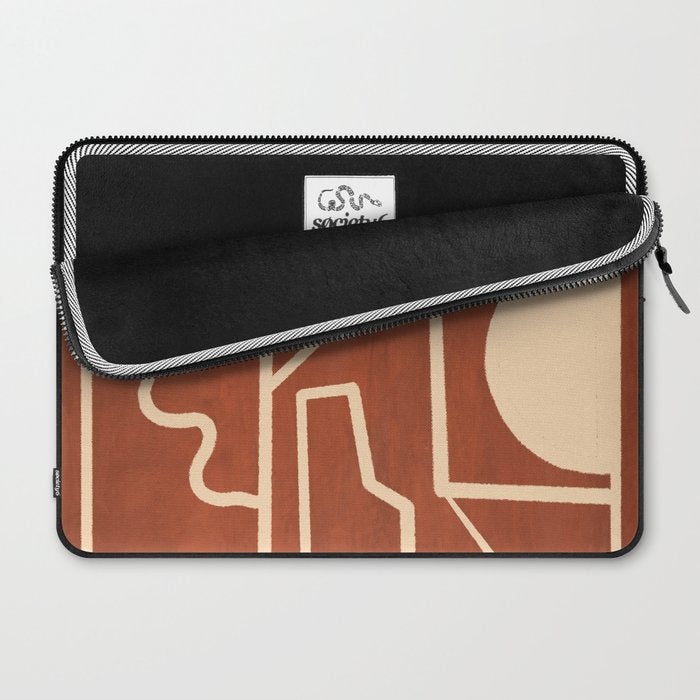 Modern Abstract Minimal Shapes 39/6 Laptop Sleeve Gallery Image 2