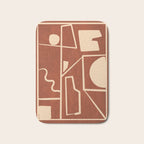 Modern Abstract Minimal Shapes 39/6 Bath Mat Gallery Image 1