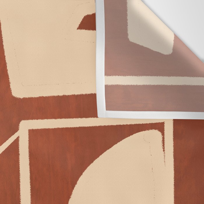 Modern Abstract Minimal Shapes 39/6 Wall Tapestry Gallery Image 3