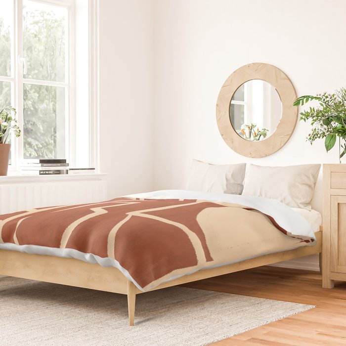 Modern Abstract Minimal Shapes 39/6 Duvet Cover Gallery Image 2
