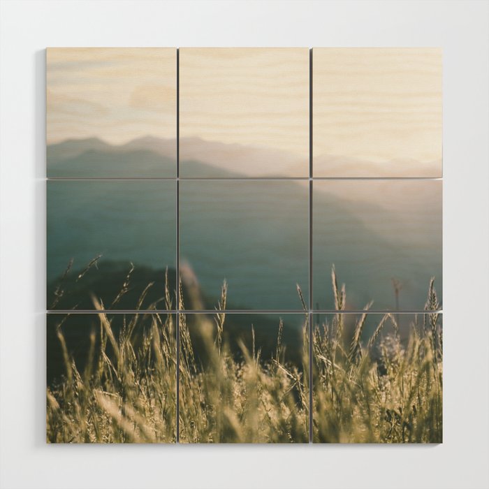 Oregon Coast Range Wood Wall Art Gallery Image 1