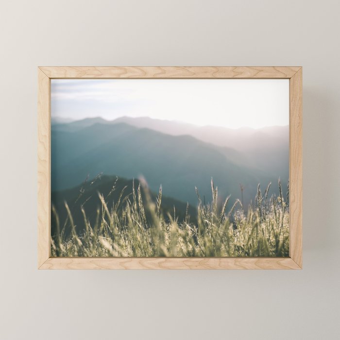 Oregon Coast Range Mini Art Print Gallery Image 1