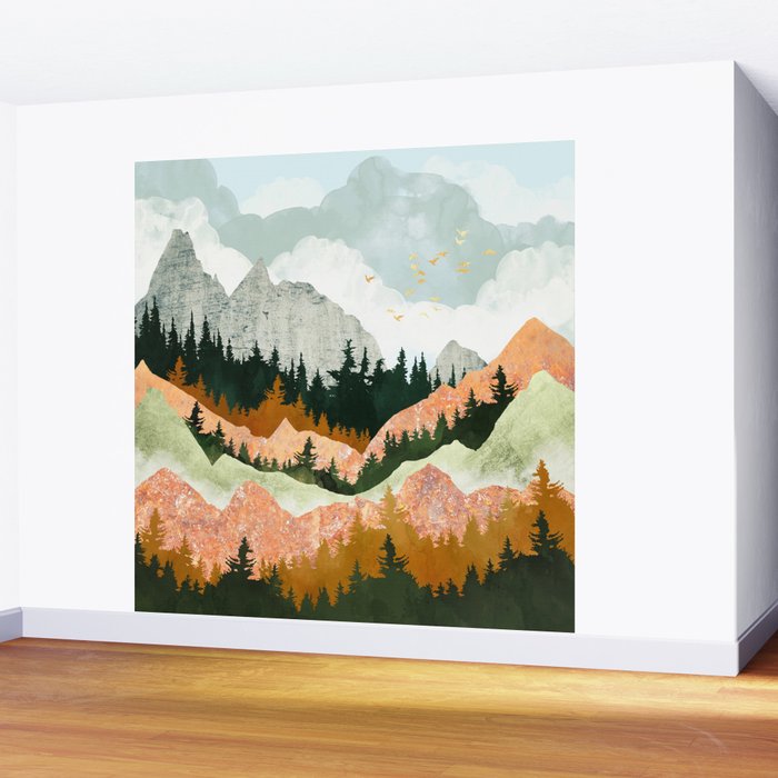 Spring Flight II Wall Mural Gallery Image 2