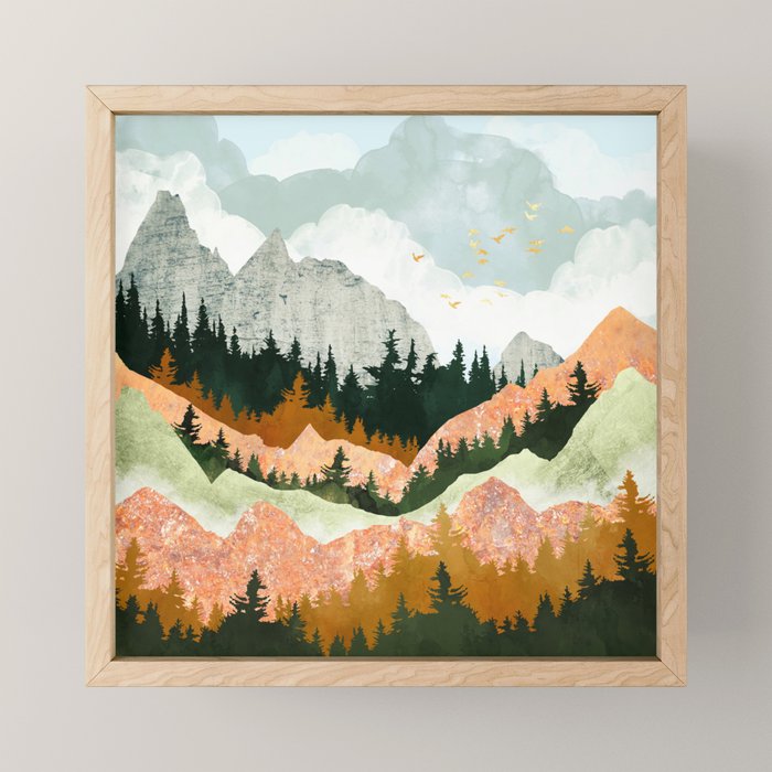 Spring Flight II Mini Art Print Gallery Image 1