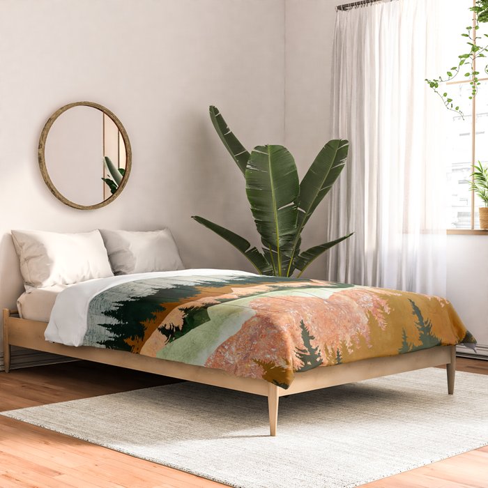 Spring Flight II Comforter Gallery Image 2