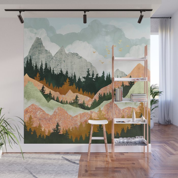 Spring Flight II Wall Mural Gallery Image 1