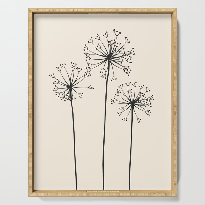 Dandelions Serving Tray Gallery Image 1