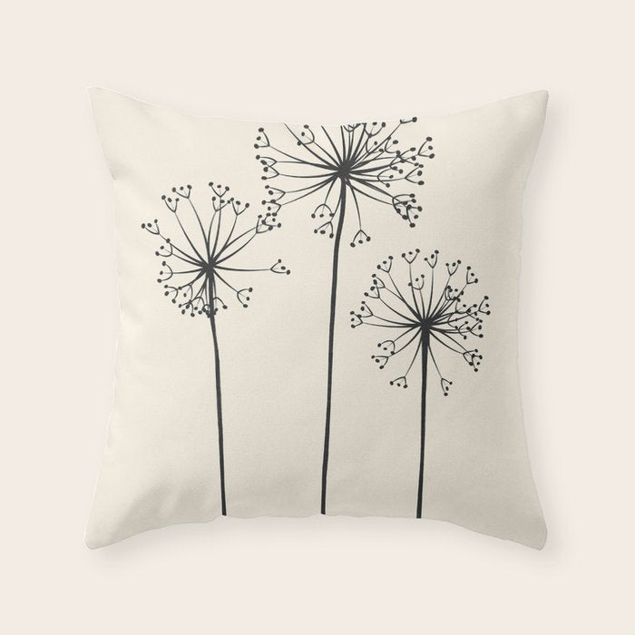 Dandelions Throw Pillow Gallery Image 6