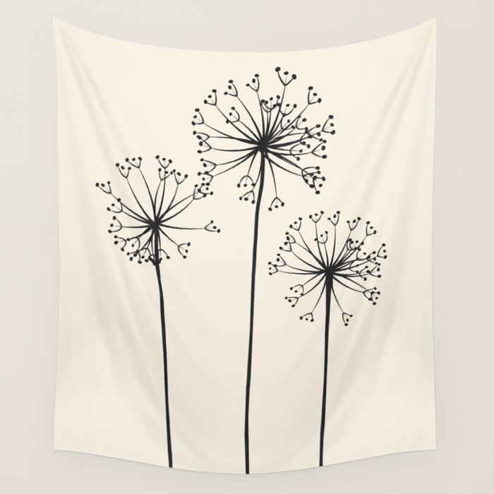 Dandelions Wall Tapestry Gallery Image 1