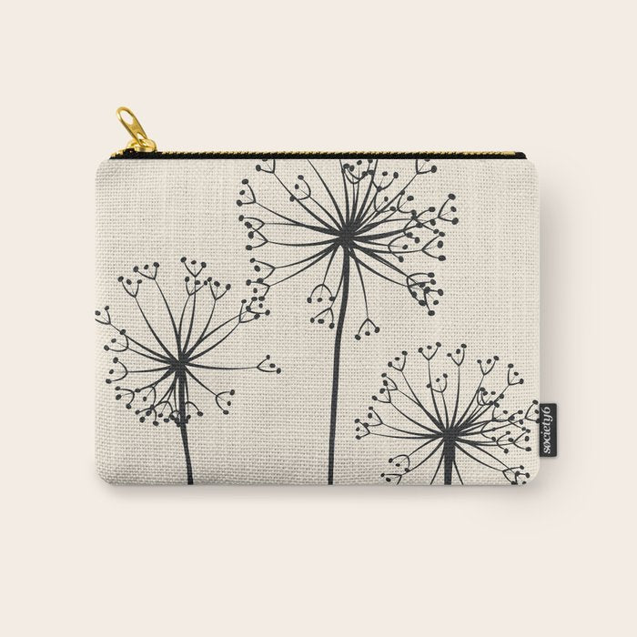 Dandelions Carry All Pouch Gallery Image 1