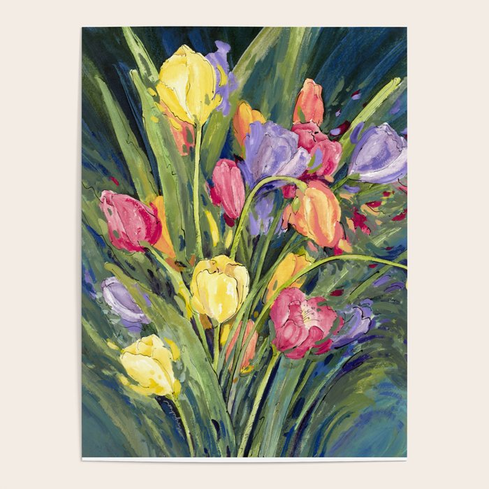 Tulip Burst Poster Gallery Image 4