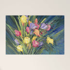 Tulip Burst Welcome Mat Gallery Image 1
