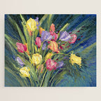 Tulip Burst Jigsaw Puzzle Gallery Image 1
