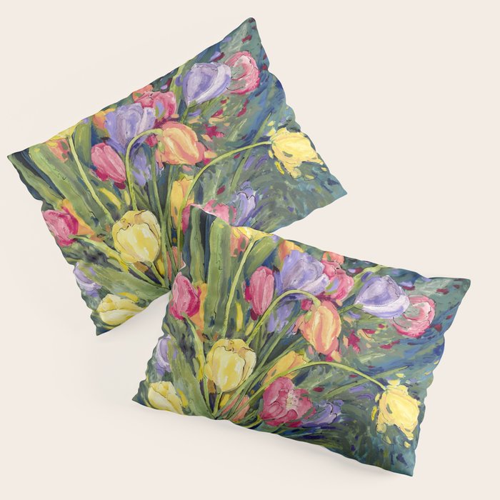 Tulip Burst Pillow Sham Gallery Image 3