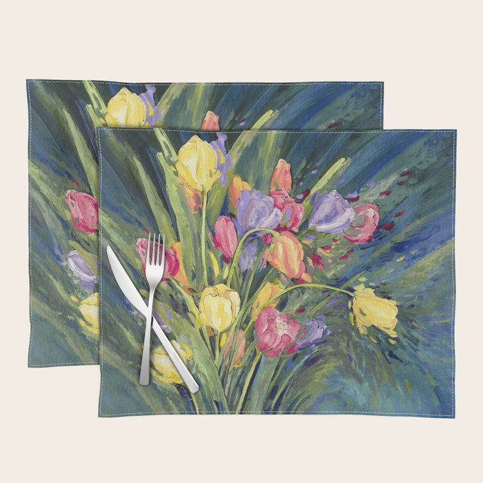 Tulip Burst Placemat Gallery Image 1