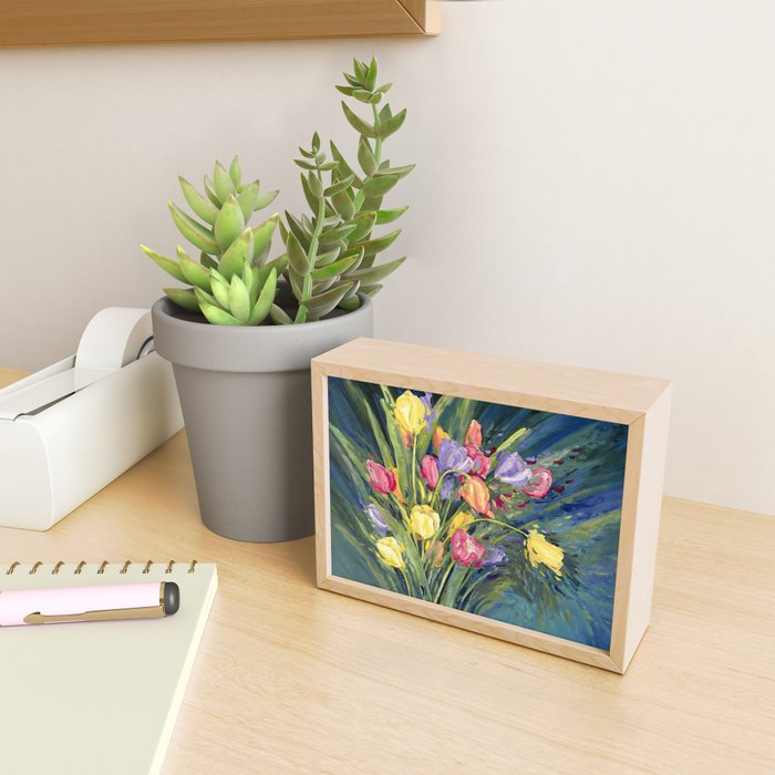 Tulip Burst Mini Art Print Gallery Image 2