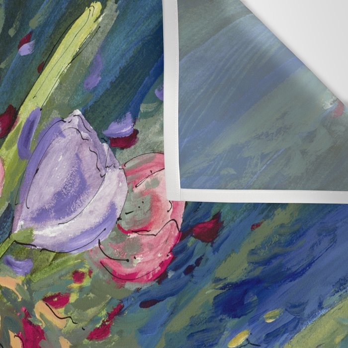 Tulip Burst Wall Tapestry Gallery Image 3