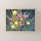Tulip Burst Mini Art Print Gallery Image 1