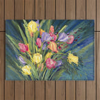Tulip Burst Outdoor Rug Gallery Image 1