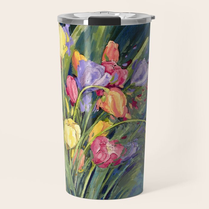 Tulip Burst Travel Mug Gallery Image 1