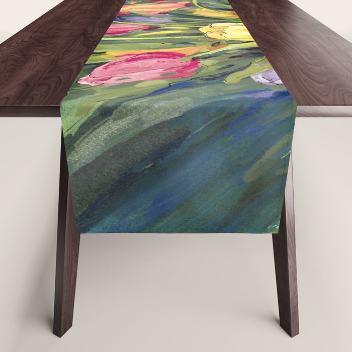 Tulip Burst Table Runner Gallery Image 1