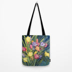Tulip Burst Tote Bag Gallery Image 2