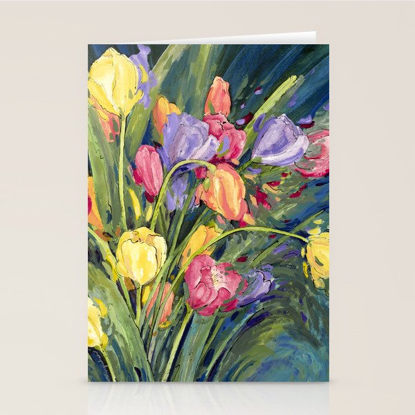 Tulip Burst Stationery Card Gallery Image 2