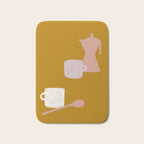 MORNING COFFEE Bath Mat Gallery Image 1