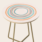 Time Travel - Colorful Rings Side Table Gallery Image 2