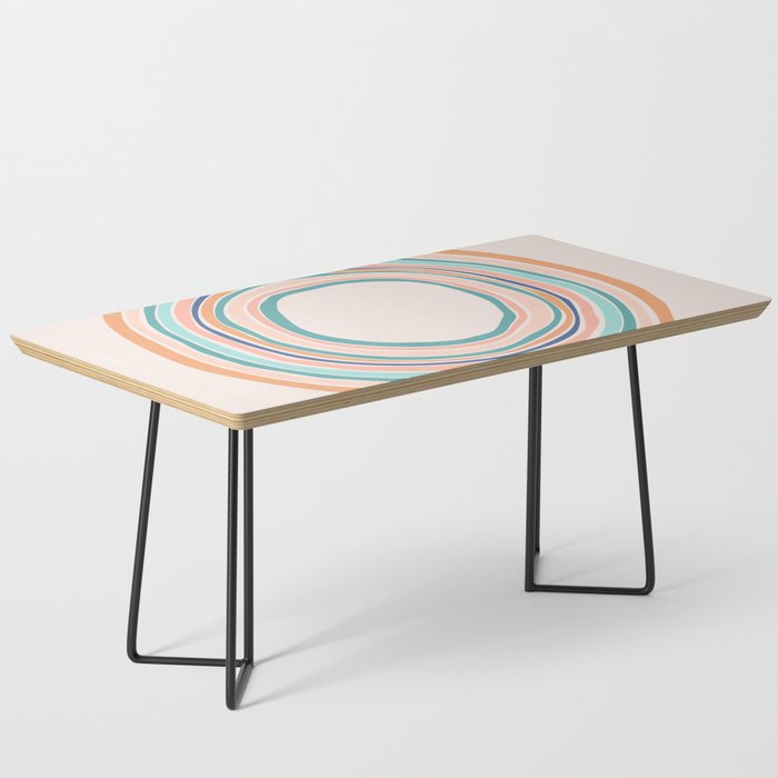 Time Travel - Colorful Rings Coffee Table Gallery Image 1