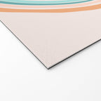 Time Travel - Colorful Rings Welcome Mat Gallery Image 2