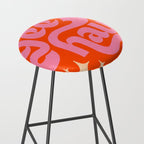 Yee Haw - Pink on Orange Stool Gallery Image 2