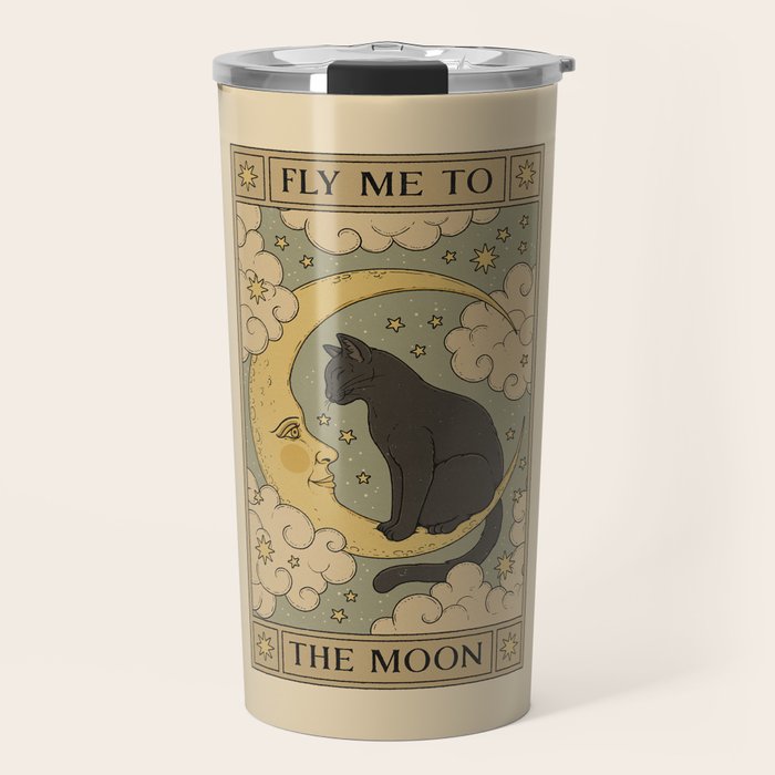 Fly Me to The Moon Travel Mug Gallery Image 1