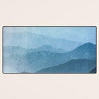 Great Smoky Mountain National Park Sunset Layers - Nature Photography Desk Mat Gallery Image 3