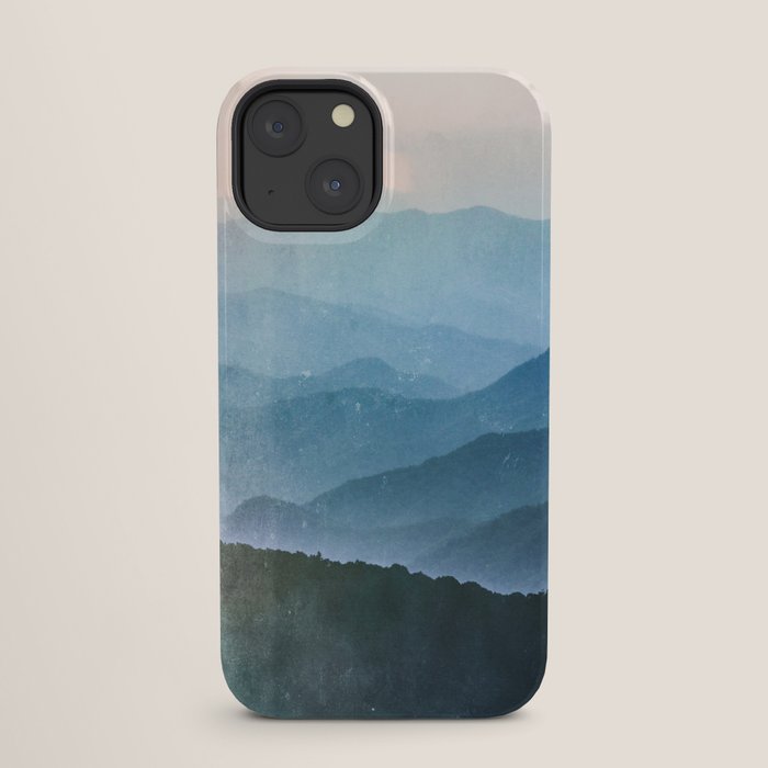 Great Smoky Mountain National Park Sunset Layers - Nature Photography iPhone Case Gallery Image 25