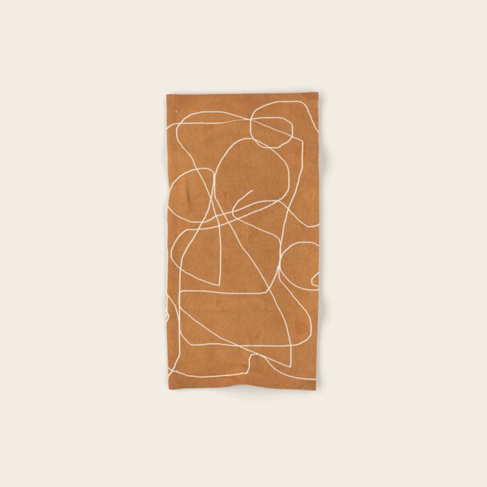 Abstract line art 17 Bath Towel Gallery Image 1