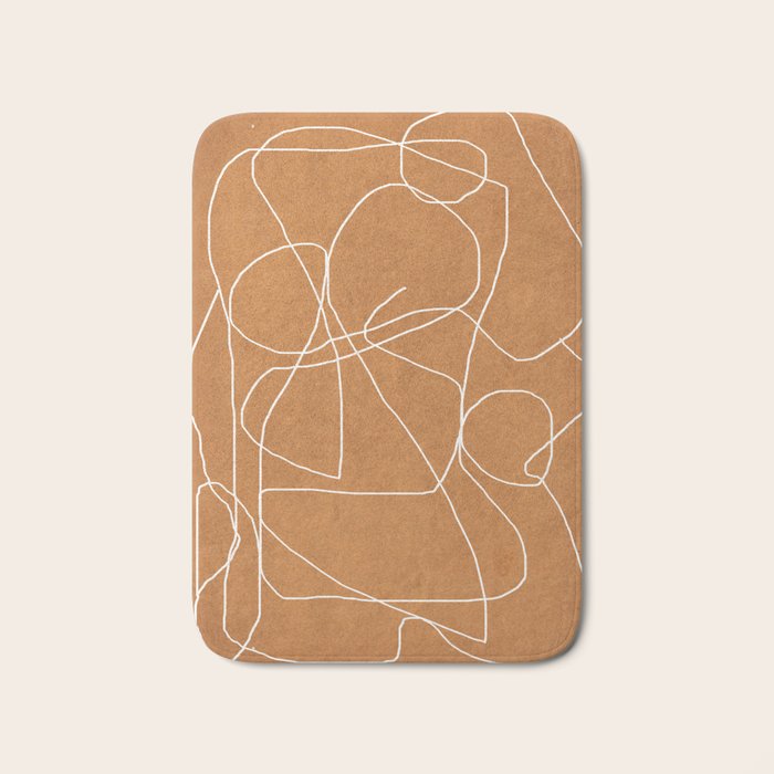 Abstract line art 17 Bath Mat Gallery Image 1