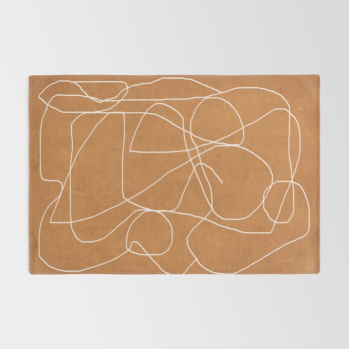 Abstract line art 17 Rug Gallery Image 2