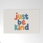 Just Be Kind Welcome Mat Gallery Image 1