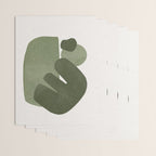 Modern Green Shapes Wrapping Paper Gallery Image 3